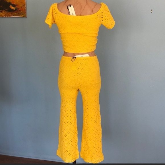 Nightcap Pants - Crochet Cabo set